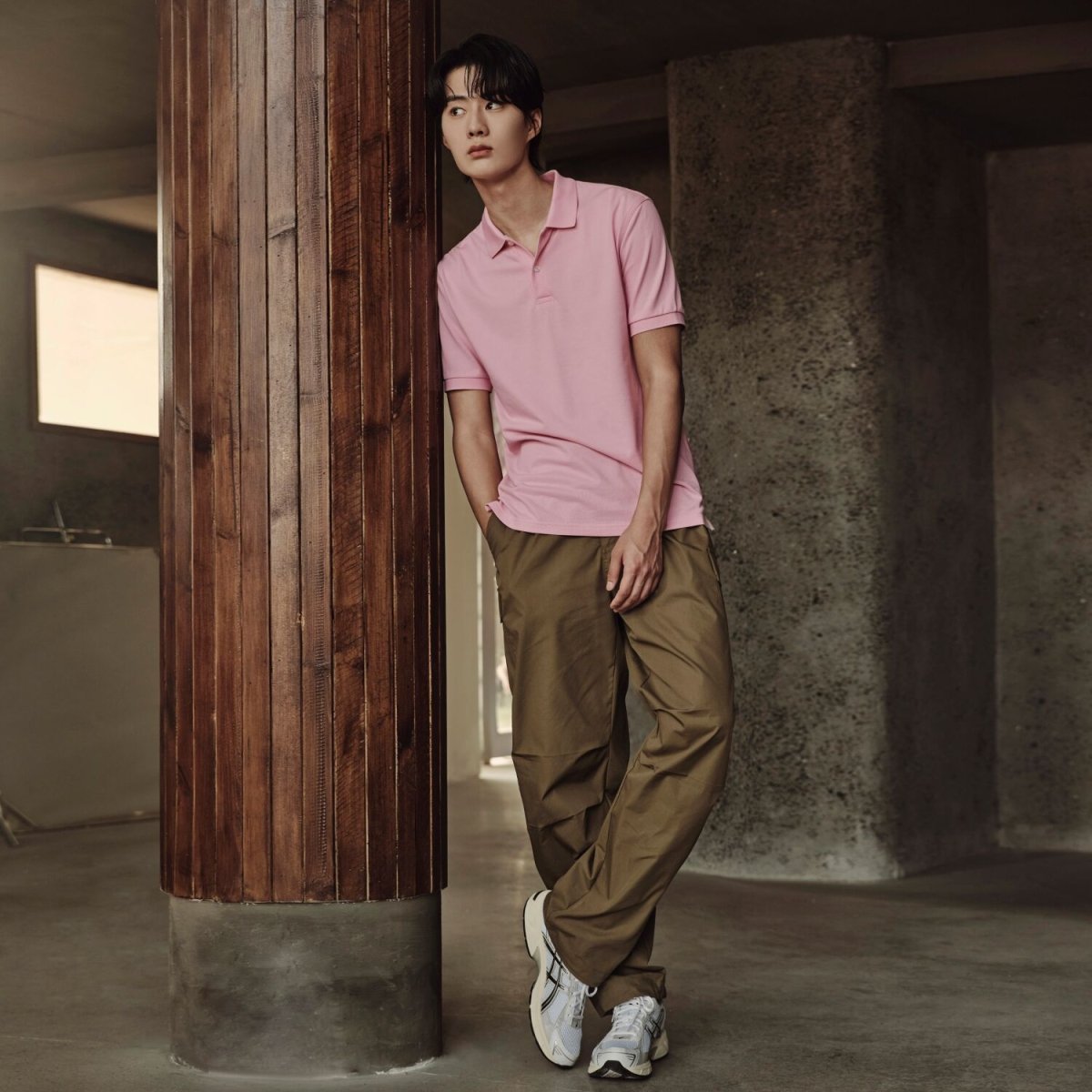 Men's Polo Shirt: Cotton Pique, Short Sleeve | Korea Collection - Giordano