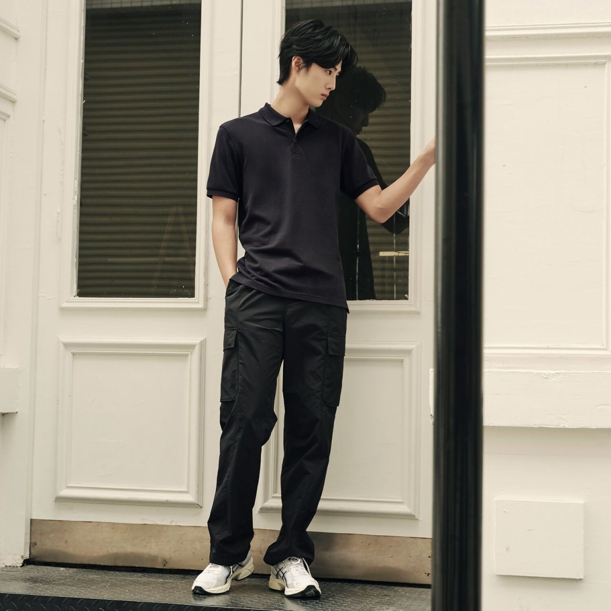 Men's Polo Shirt: Cotton Pique, Short Sleeve | Korea Collection - Giordano