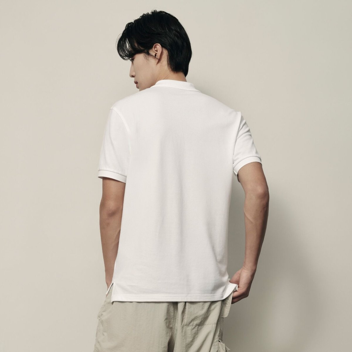 Men's Polo Shirt: Cotton Pique, Short Sleeve | Korea Collection - Giordano
