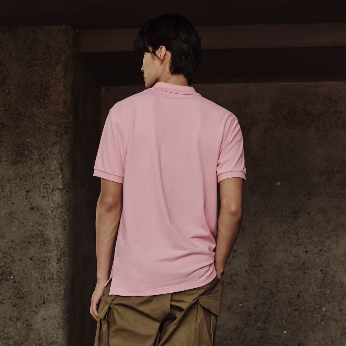Men's Polo Shirt: Cotton Pique, Short Sleeve | Korea Collection - Giordano