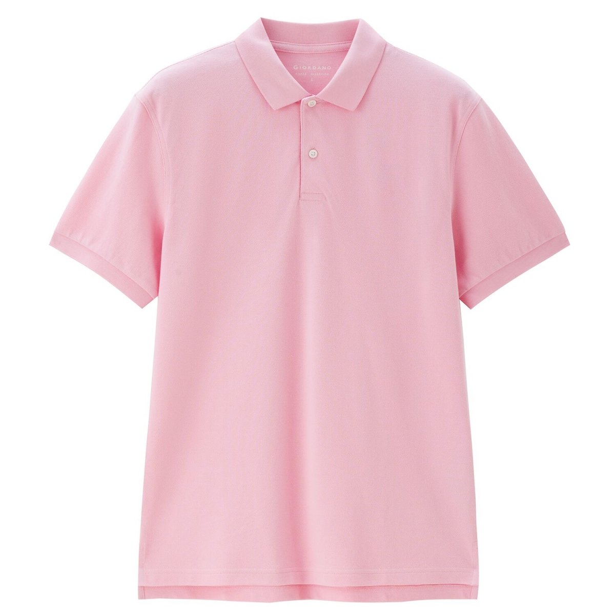 Men's Polo Shirt: Cotton Pique, Short Sleeve | Korea Collection - Giordano