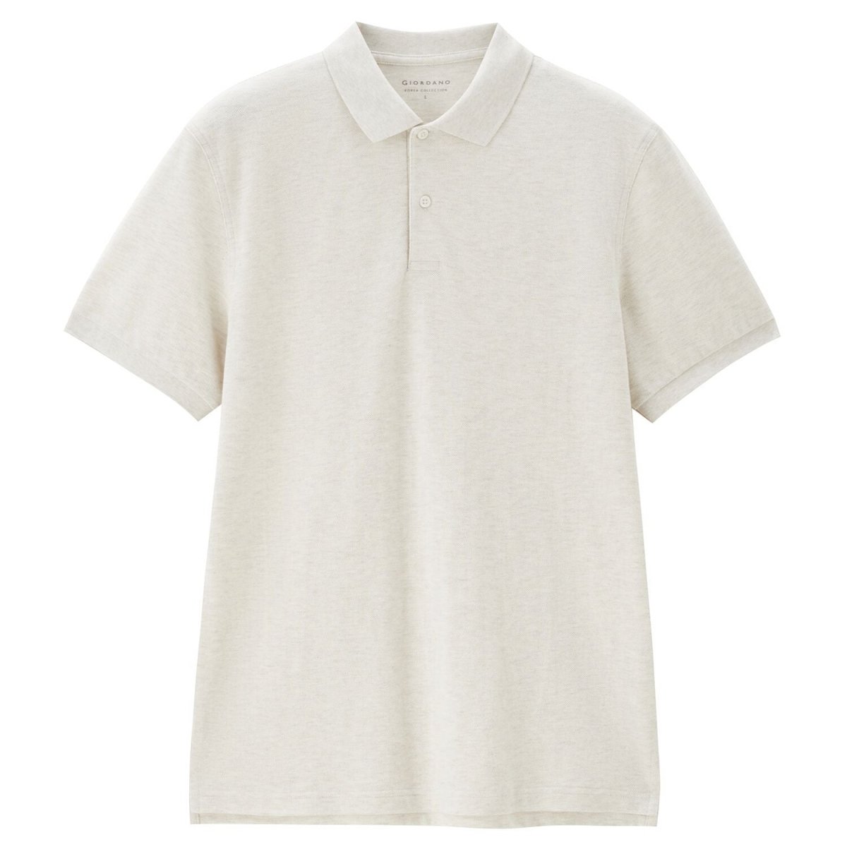 Men's Polo Shirt: Cotton Pique, Short Sleeve | Korea Collection - Giordano