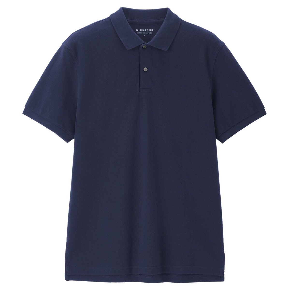 Men's Polo Shirt: Cotton Pique, Short Sleeve | Korea Collection - Giordano