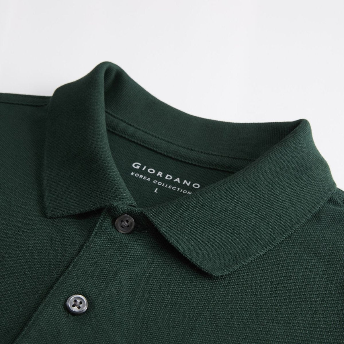Men's Polo Shirt: Cotton Pique, Short Sleeve | Korea Collection - Giordano
