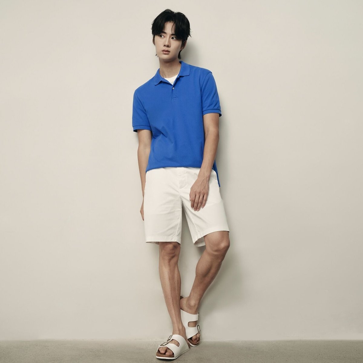 Men's Polo Shirt: Cotton Pique, Short Sleeve | Korea Collection - Giordano