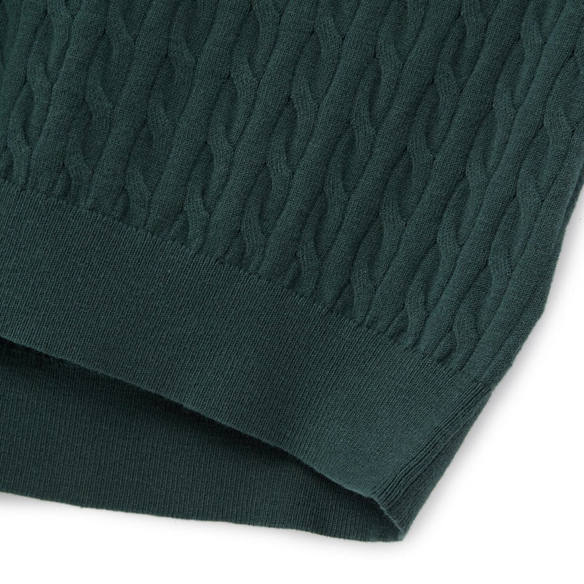 Men’S Regular Fit Cable Knit Polo Sweater - Giordano