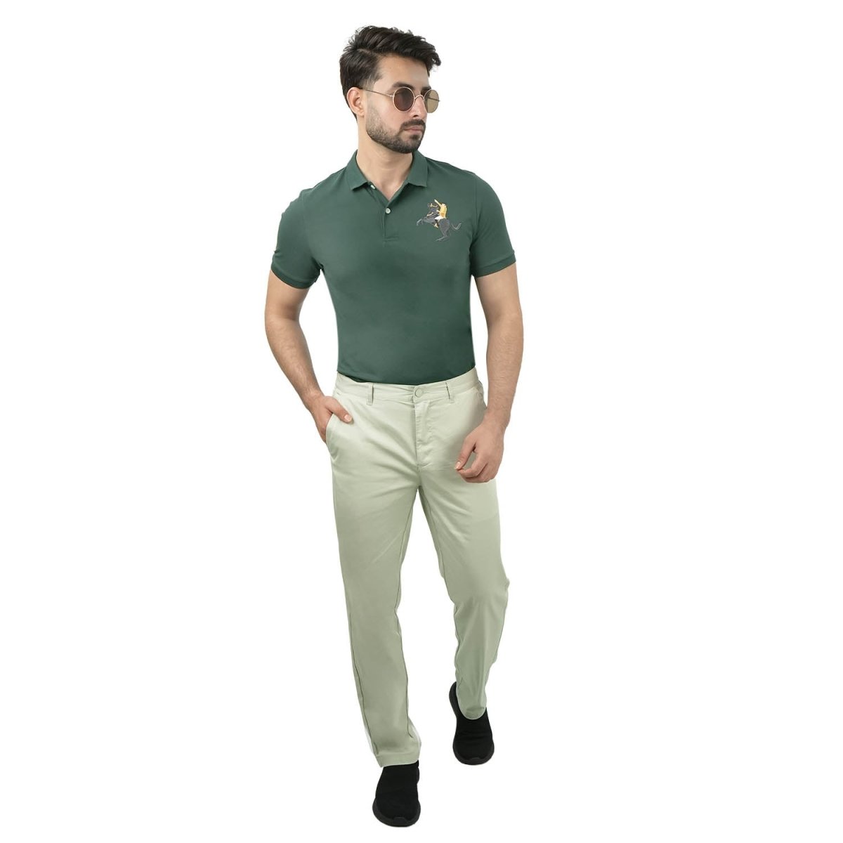 Men's Regular Tapered Khaki Pants 30 - Shop Giordano