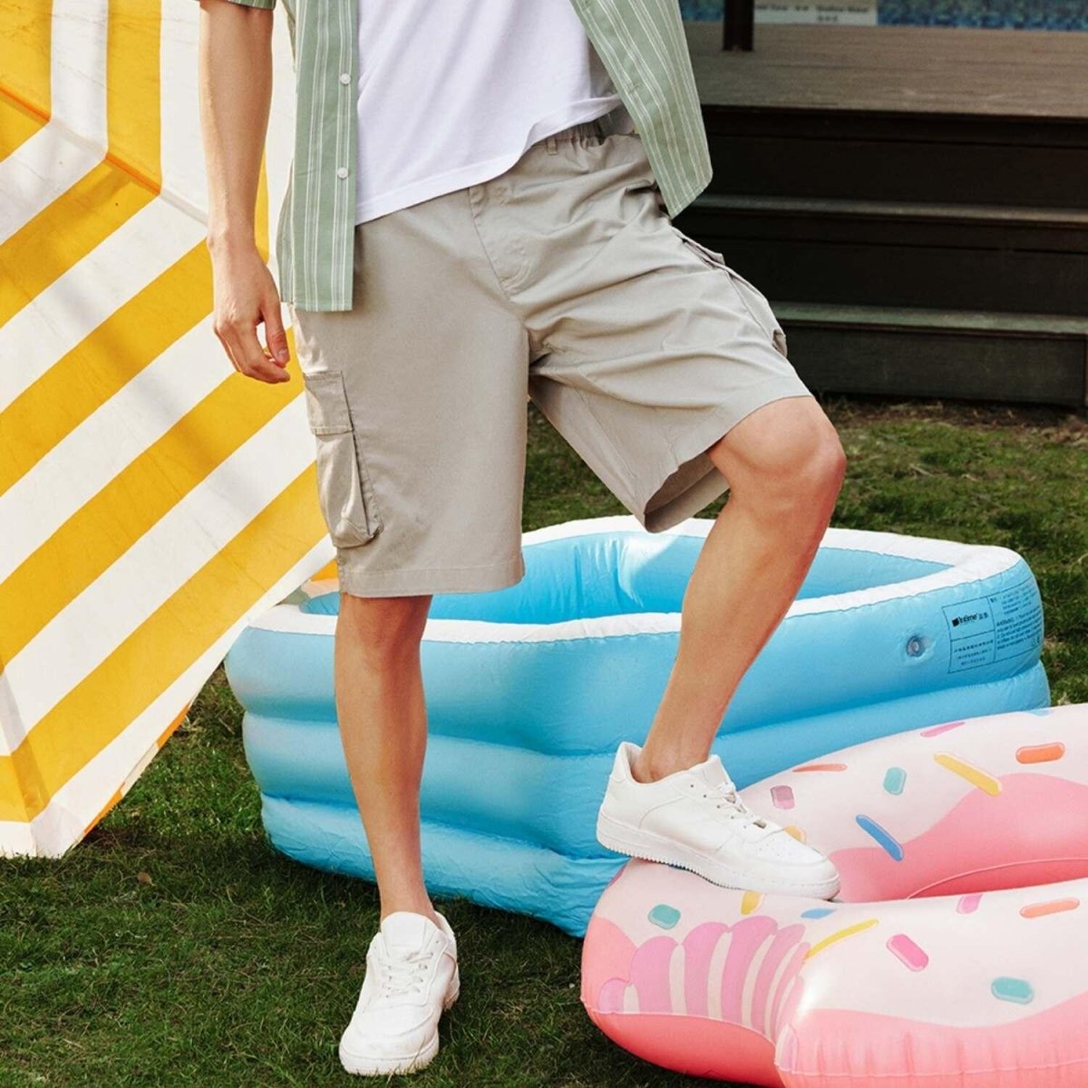 Men's Relaxed Fit Cargo Shorts - Giordano