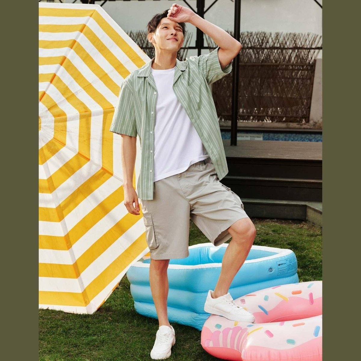 Men's Relaxed Fit Cargo Shorts - Giordano