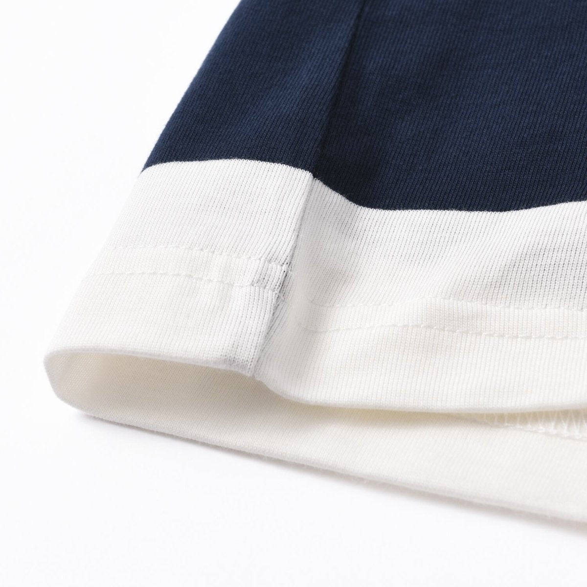 Men's Relaxed Fit Cotton Jersey Crew Neck Stripe Tee - Giordano