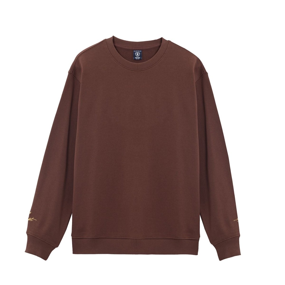 Men's Relaxed Fit Printed French Terry Pullover - Giordano