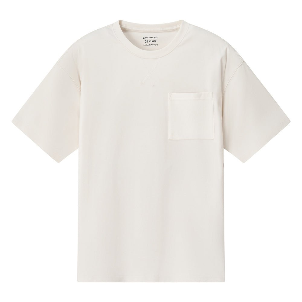 Men's Relaxed Fit Sorona Interlock Crew Neck Tee - Giordano