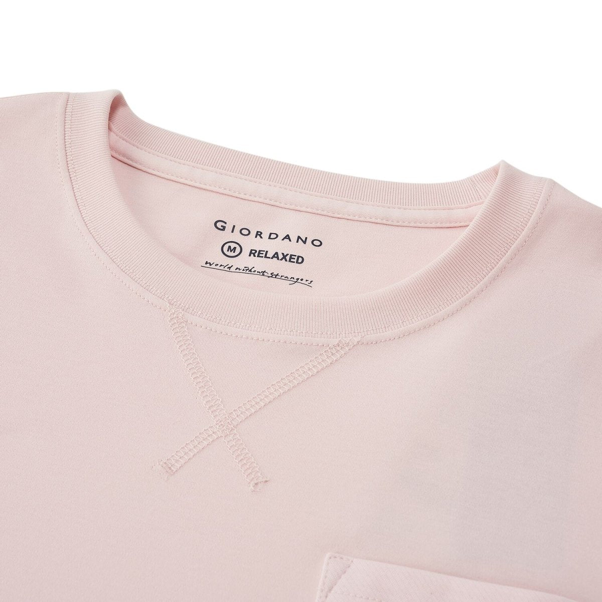 Men's Relaxed Fit Sorona Interlock Crew Neck Tee S - Shop Giordano