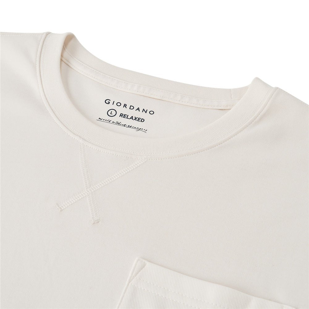 Men's Relaxed Fit Sorona Interlock Crew Neck Tee - Giordano