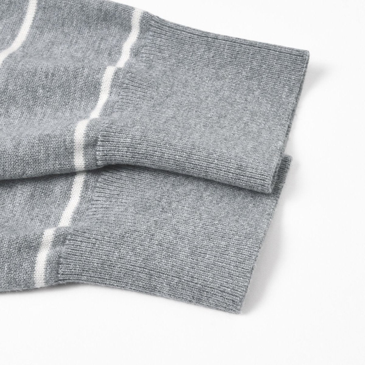 Men's Relaxed Fit Striped Crew Neck Cotton Sweater - Giordano