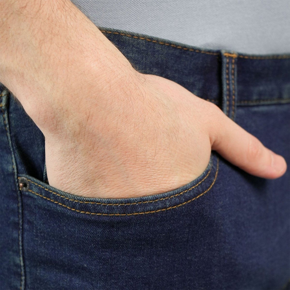 Men's Skinny Tapered Stretch Denim Jeans - Giordano