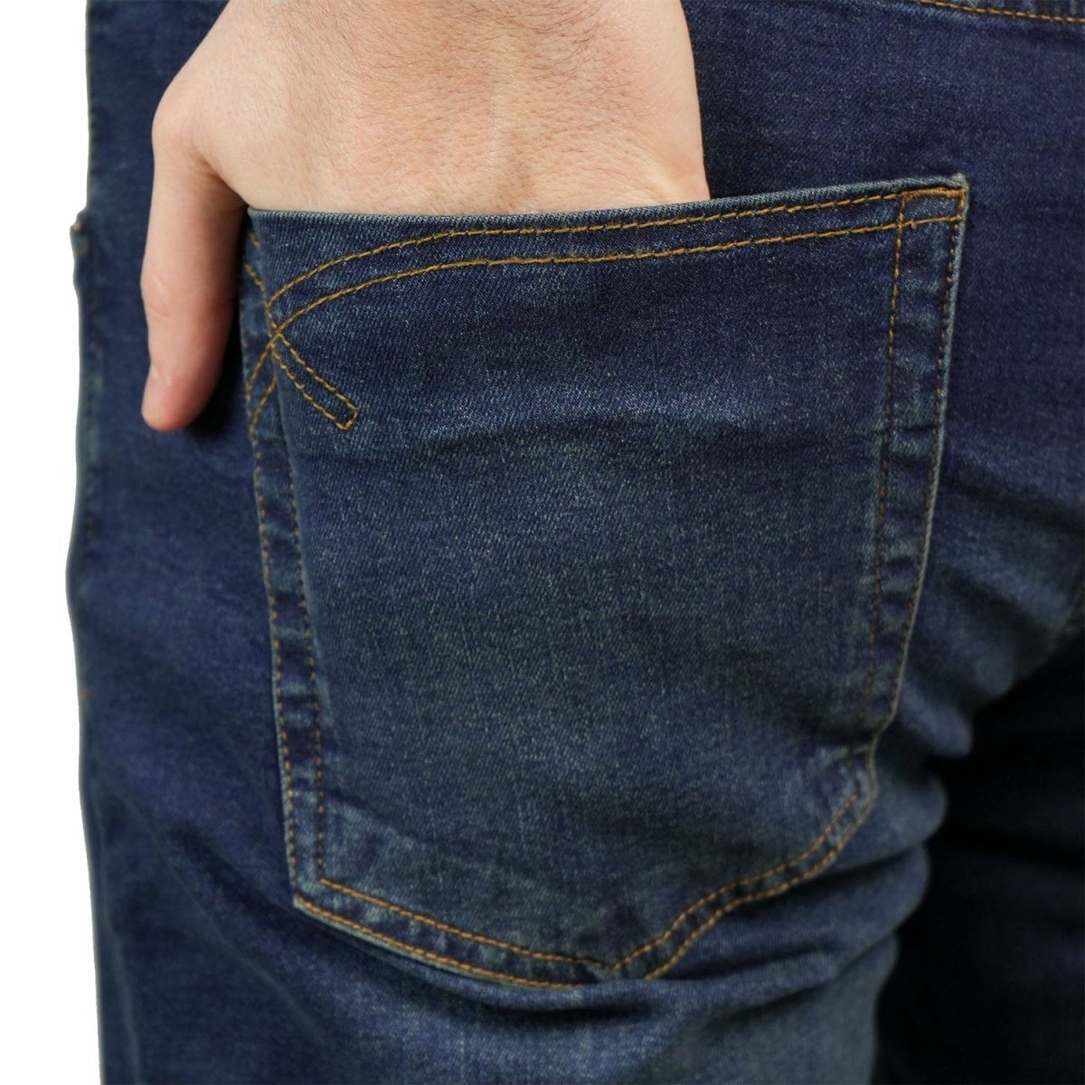 Men's Skinny Tapered Stretch Denim Jeans - Giordano
