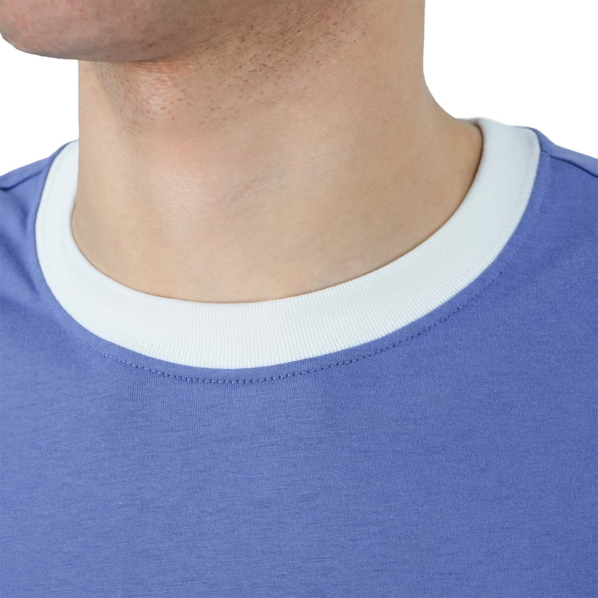 Men's Slim Fit Cotton Jersey Tee | Signature Print & Comfort - Giordano