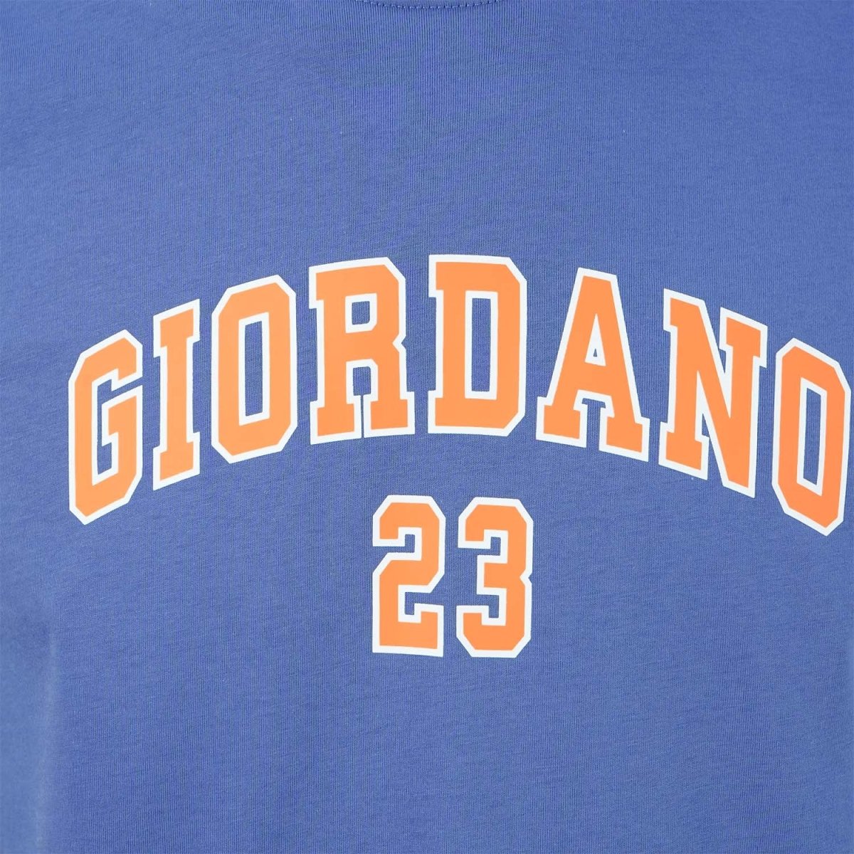 Men's Slim Fit Cotton Jersey Tee | Signature Print & Comfort - Giordano