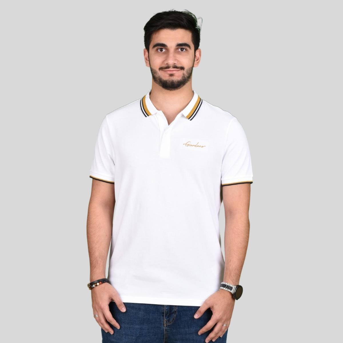 Men's Slim Fit Cotton Polo - Giordano