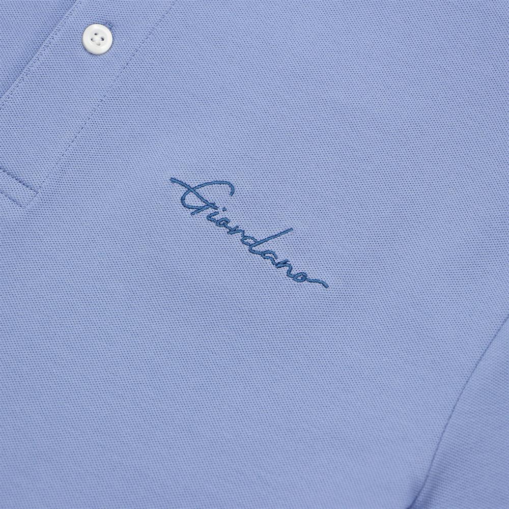 Men's Slim Fit Cotton Polo Shirt With Sailboat Embroidery - Giordano