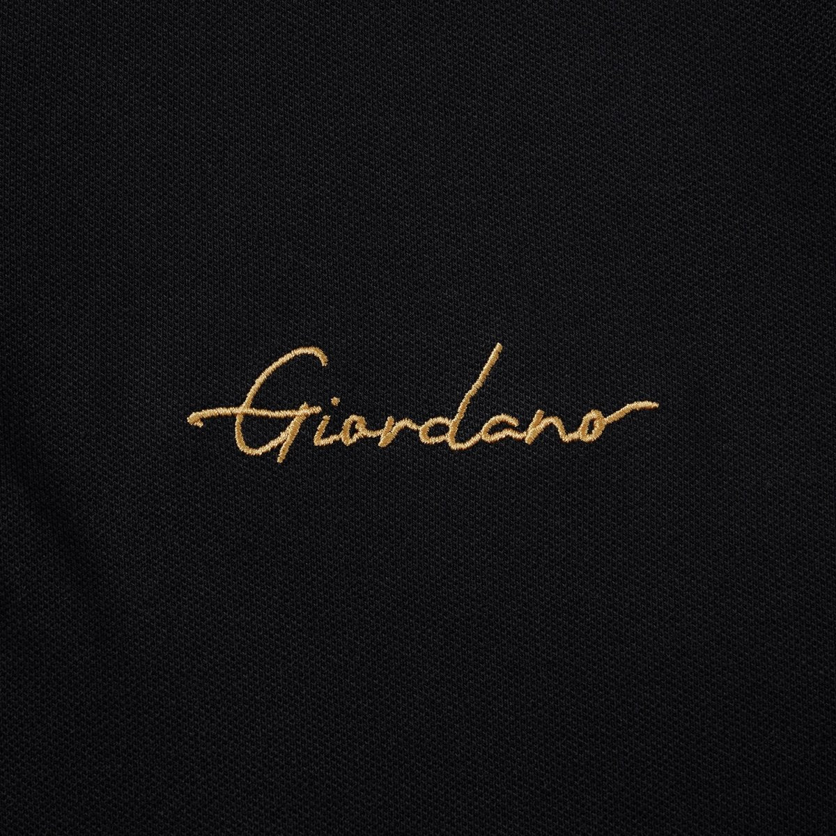 Men's Slim Fit Cotton Polo Shirt With Sailboat Embroidery - Giordano