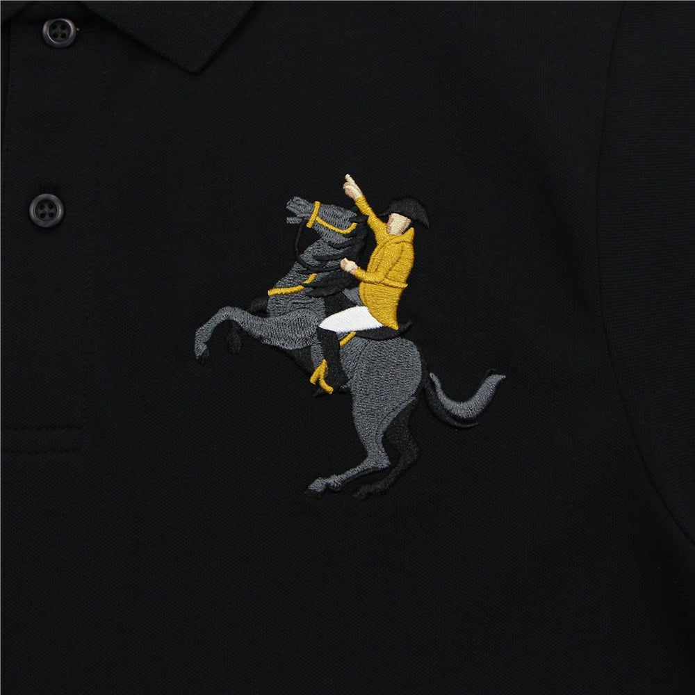 Men's Slim Fit Cotton Short Sleeve Napoleon Polo S - Shop Giordano