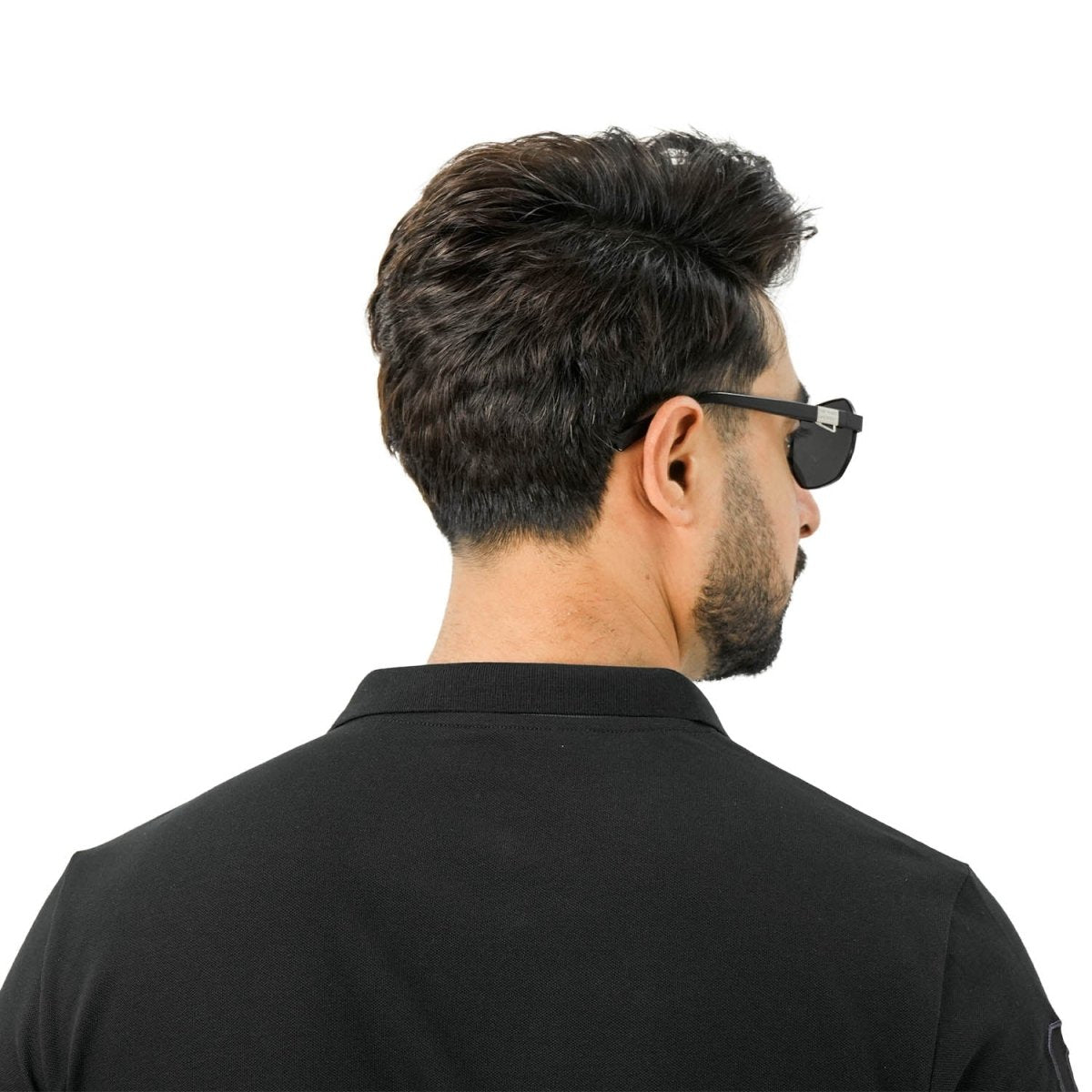 Men's Slim Fit Cotton Short Sleeve Napoleon Polo - Giordano