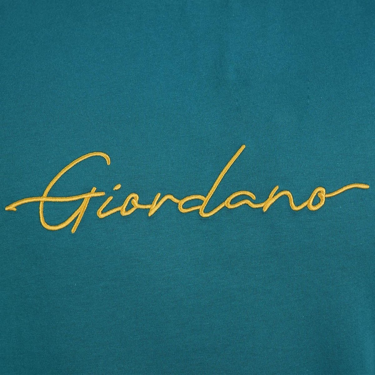 Men's Slim Fit Cotton Signature Print Tee S - Shop Giordano