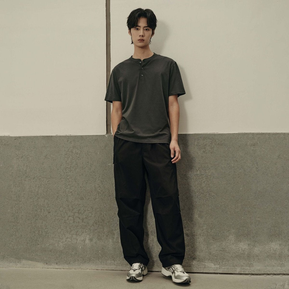 Men’S Slim Fit Crew Neck Tee – Lightweight & Everyday Essential | Korea Collection - Giordano