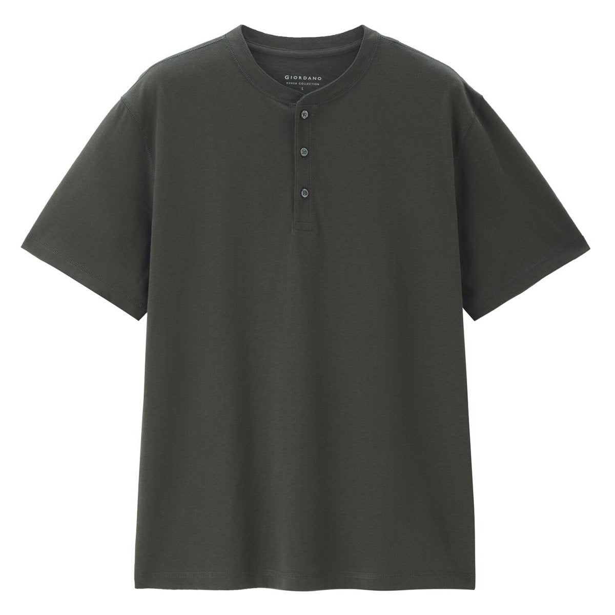 Men’S Slim Fit Crew Neck Tee – Lightweight & Everyday Essential | Korea Collection - Giordano