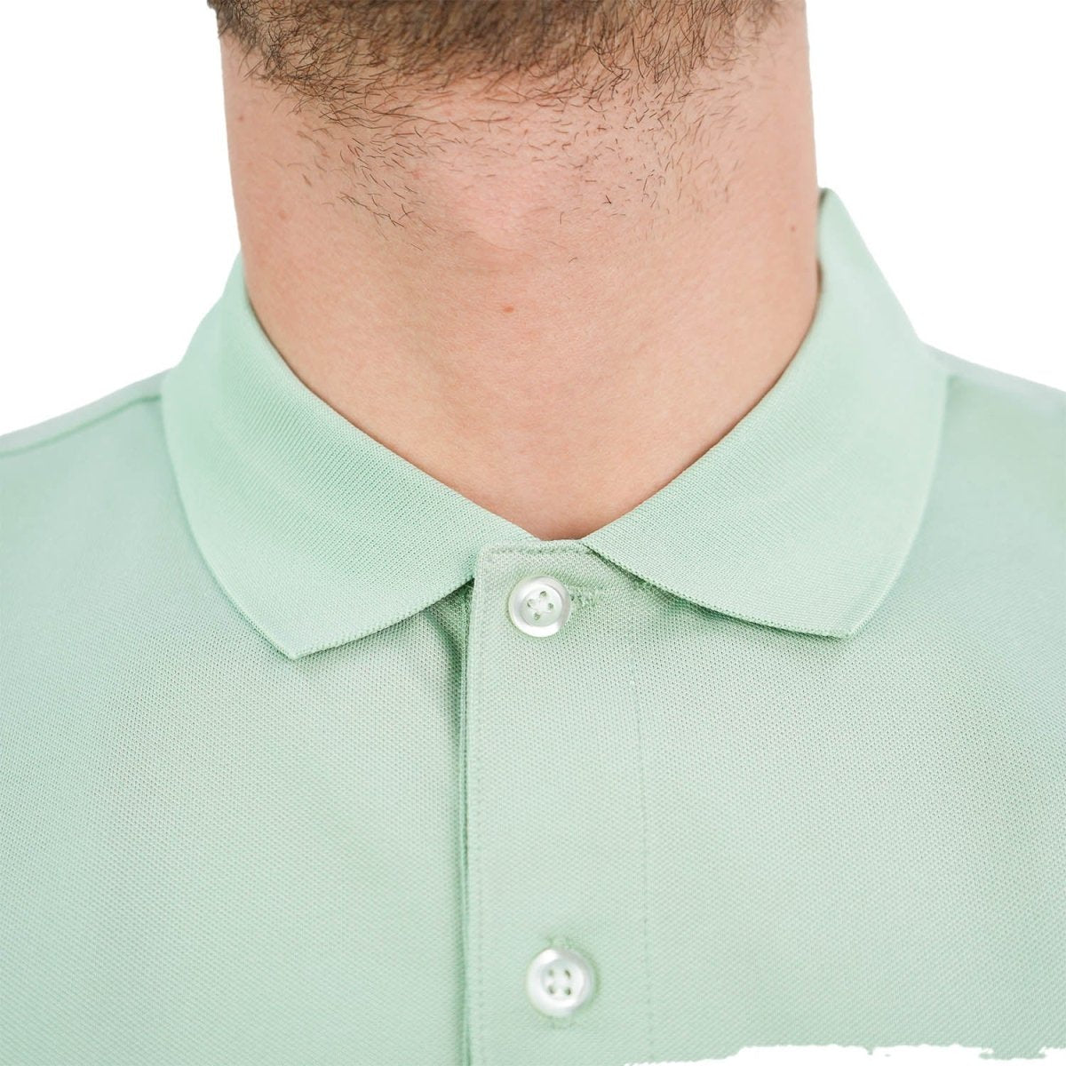 Men's Slim Fit Embossed Pique Polo| Silk Touch Series S - Shop Giordano