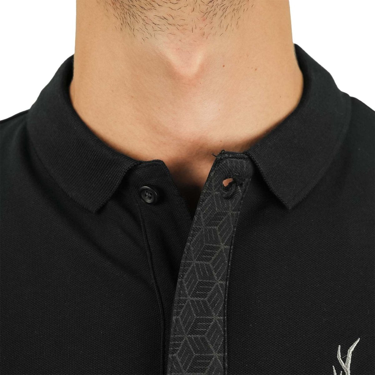 Men's Slim Fit Embroidered Infinite Polo - Giordano