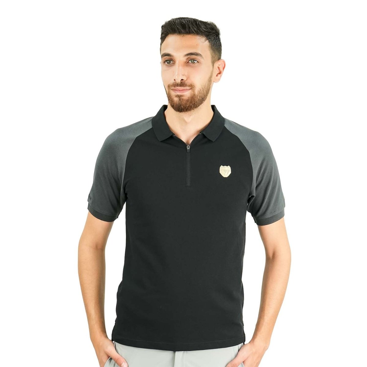 Men's Slim Fit Embroidered Infinite Polo - Giordano