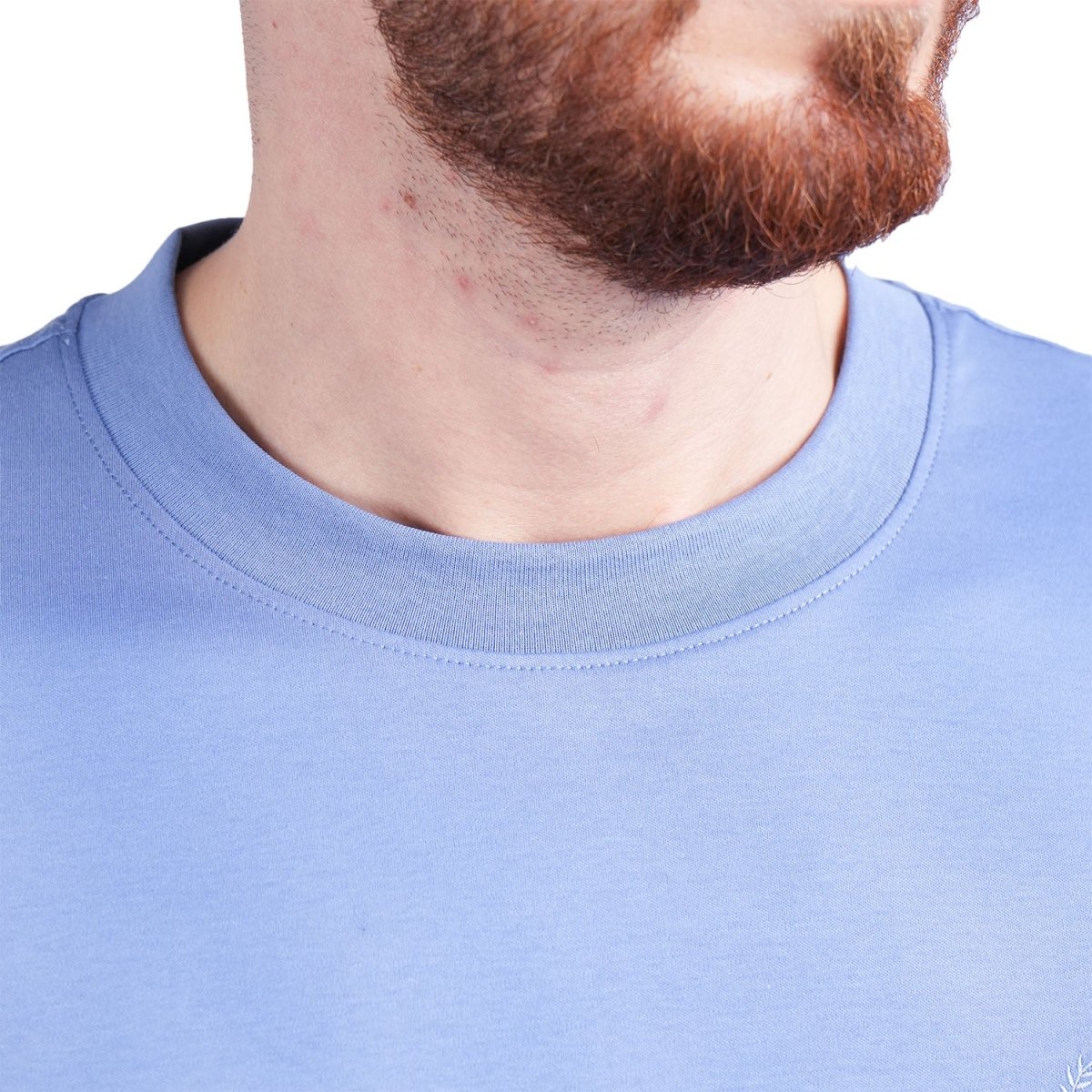 Men's Slim Fit Liquid Touch Smart Collar Tee - Giordano