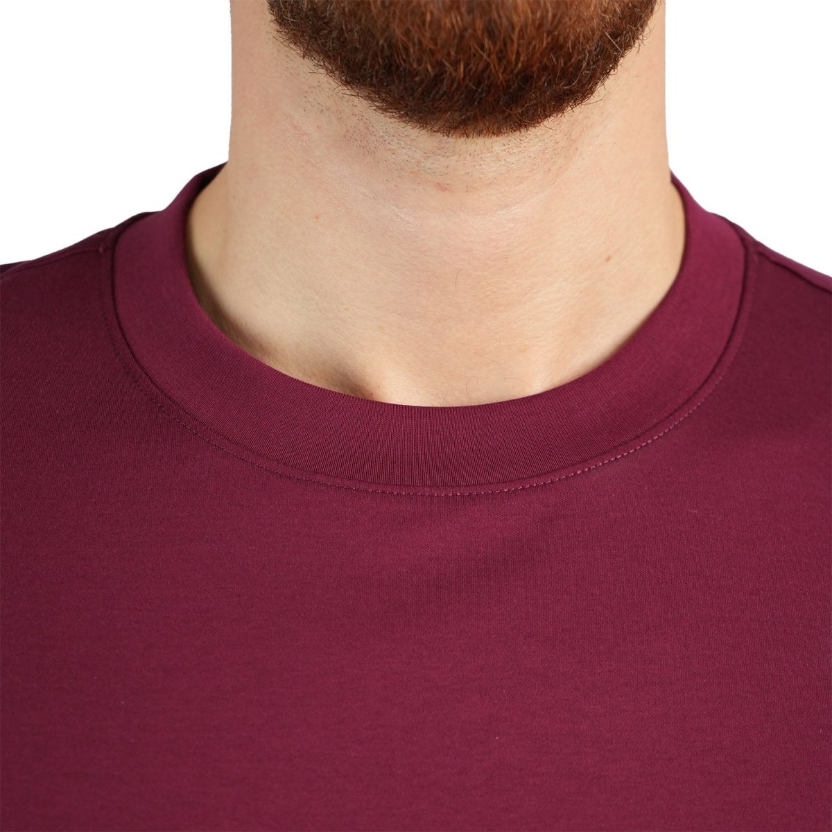 Men's Slim Fit Liquid Touch Smart Collar Tee - Giordano