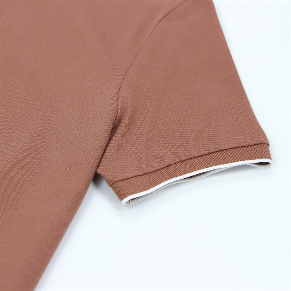 Men's Slim Fit Pique Polo: Elevated Comfort, Modern Style - Giordano