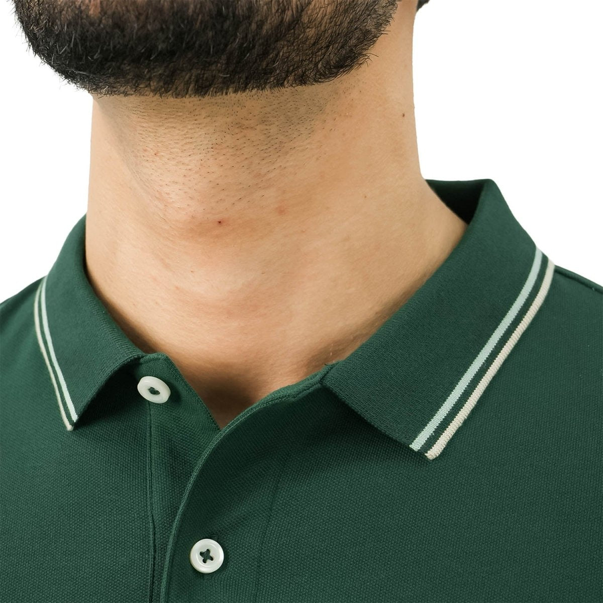 Men's Slim Fit Pique Polo: Elevated Comfort, Modern Style - Giordano