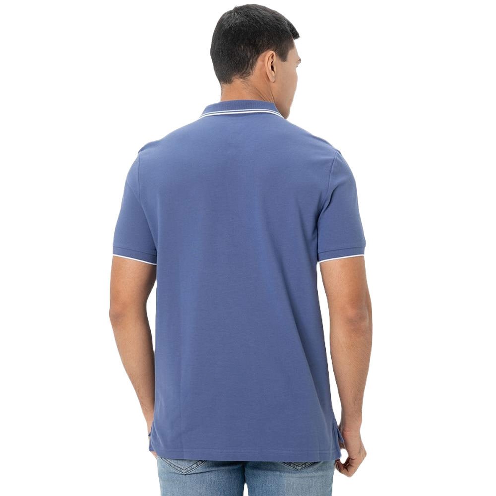Men's Slim Fit Pique Polo: Elevated Comfort, Modern Style - Giordano