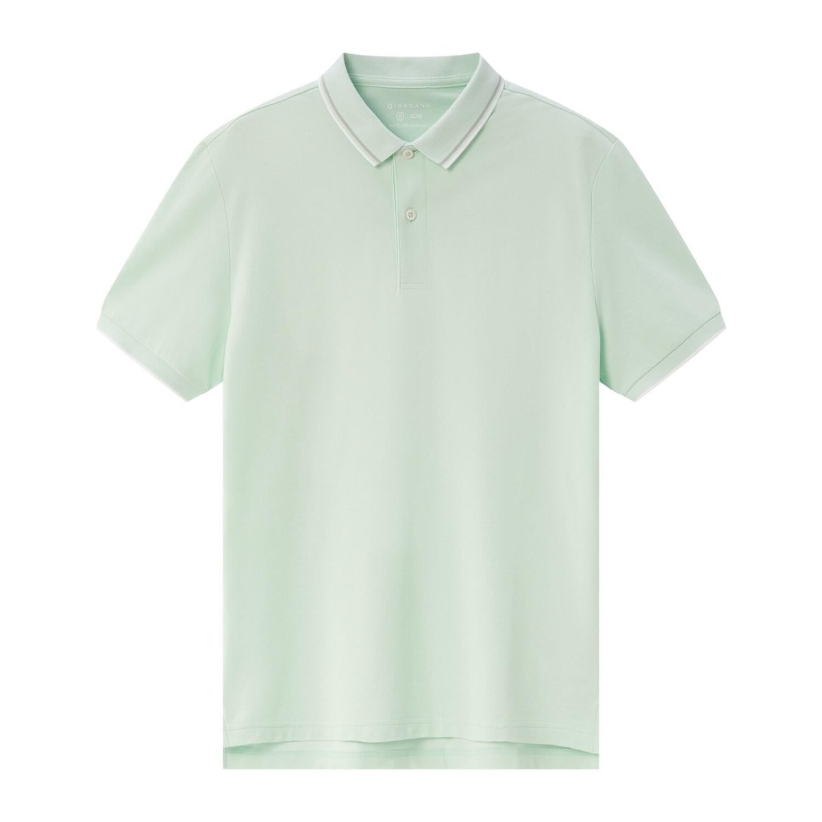 Men's Slim Fit Pique Polo: Elevated Comfort, Modern Style S - Shop Giordano
