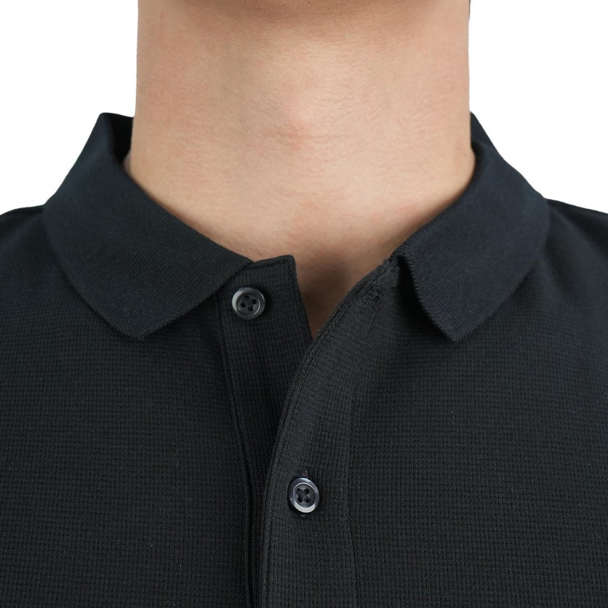 Men's Slim Fit Polo: Premium 3G Stretch Waffle S - Shop Giordano