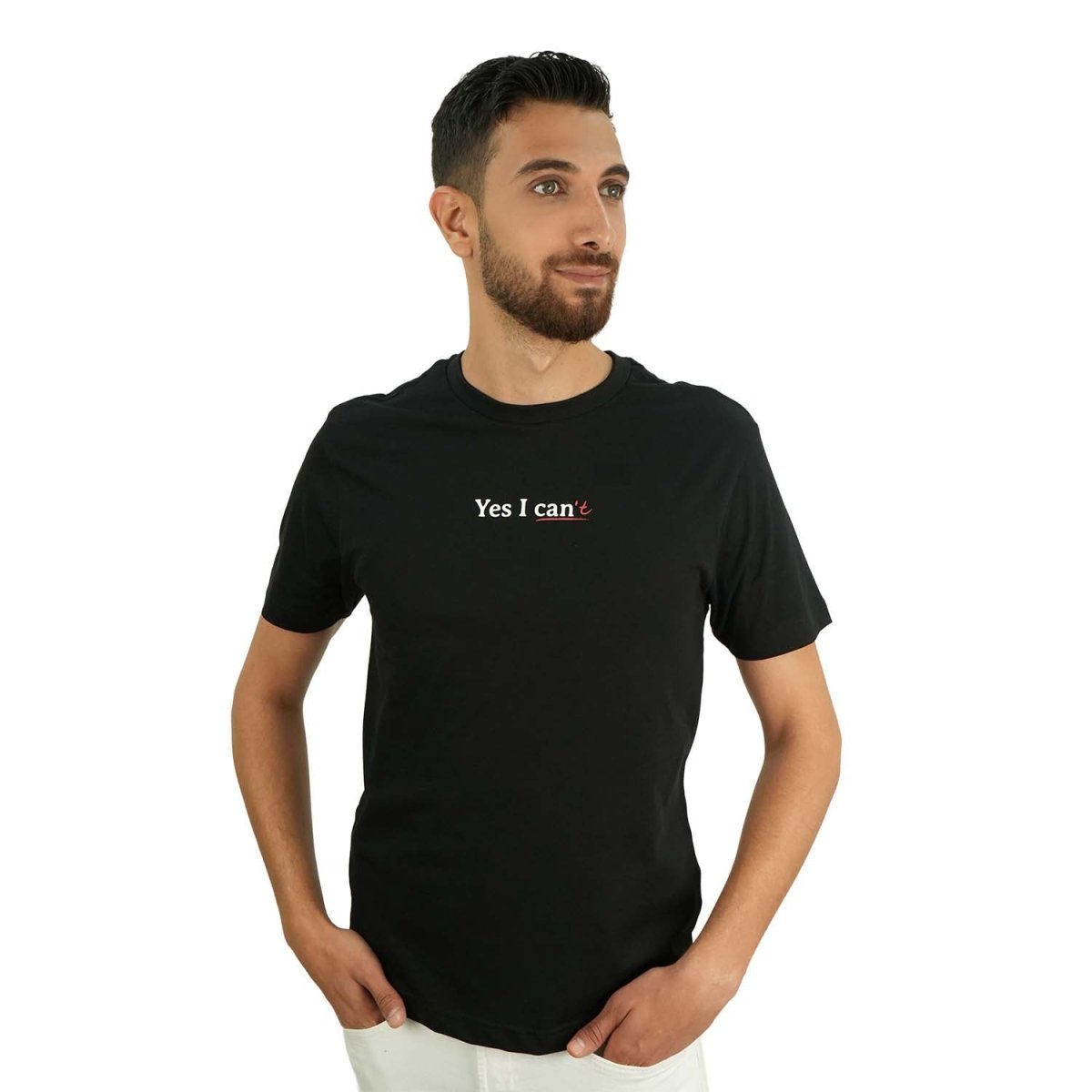 Men's Slim Fit Print Tee - Cotton Jersey, Crew Neck, Short Sleeve - Giordano