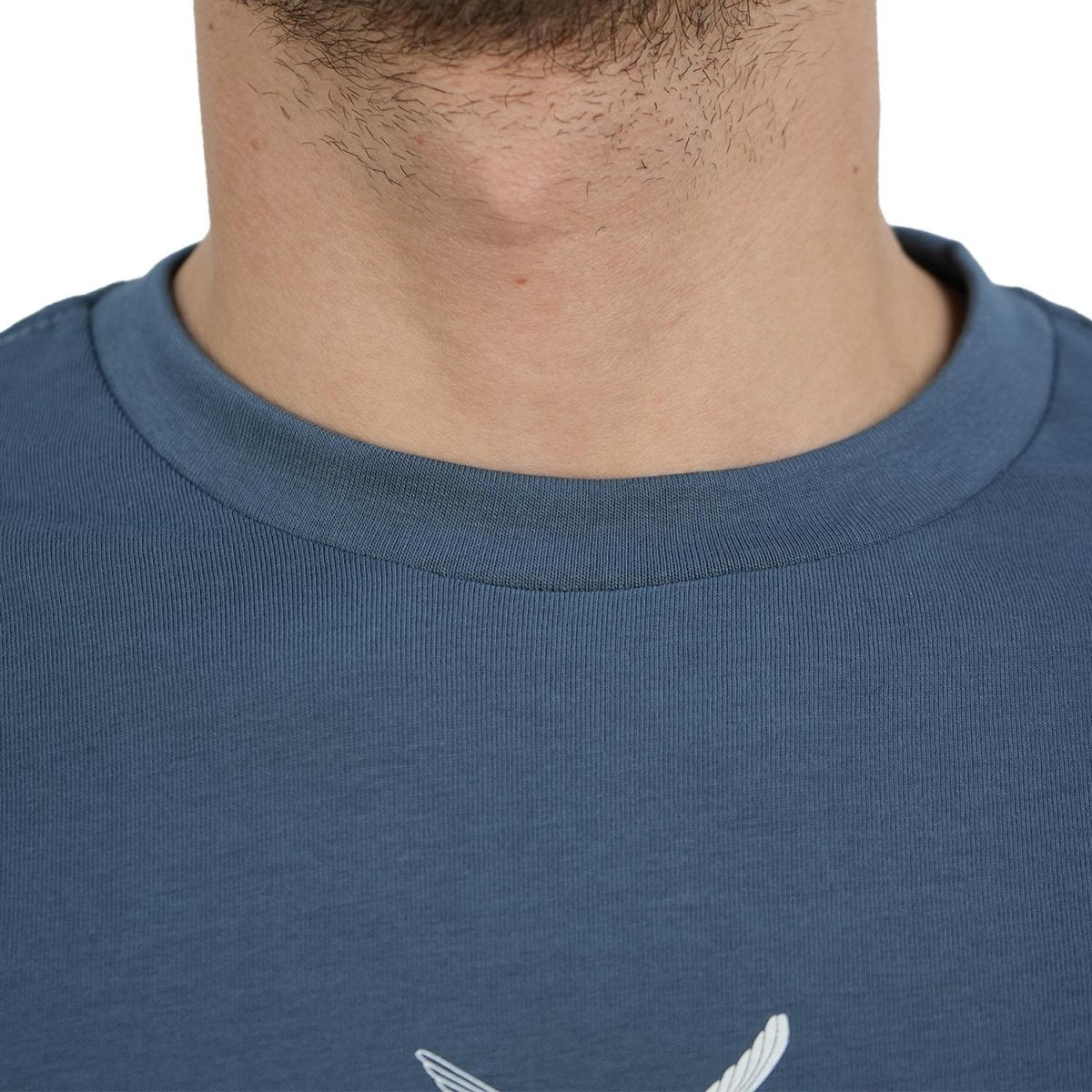 Men's Slim Fit Print Tee - Cotton Jersey, Crew Neck, Short Sleeve - Giordano