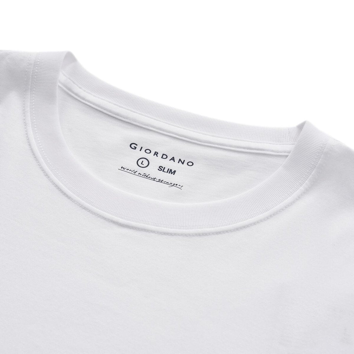 Men's Slim Fit Print Tee - Cotton Jersey, Crew Neck, Short Sleeve - Giordano