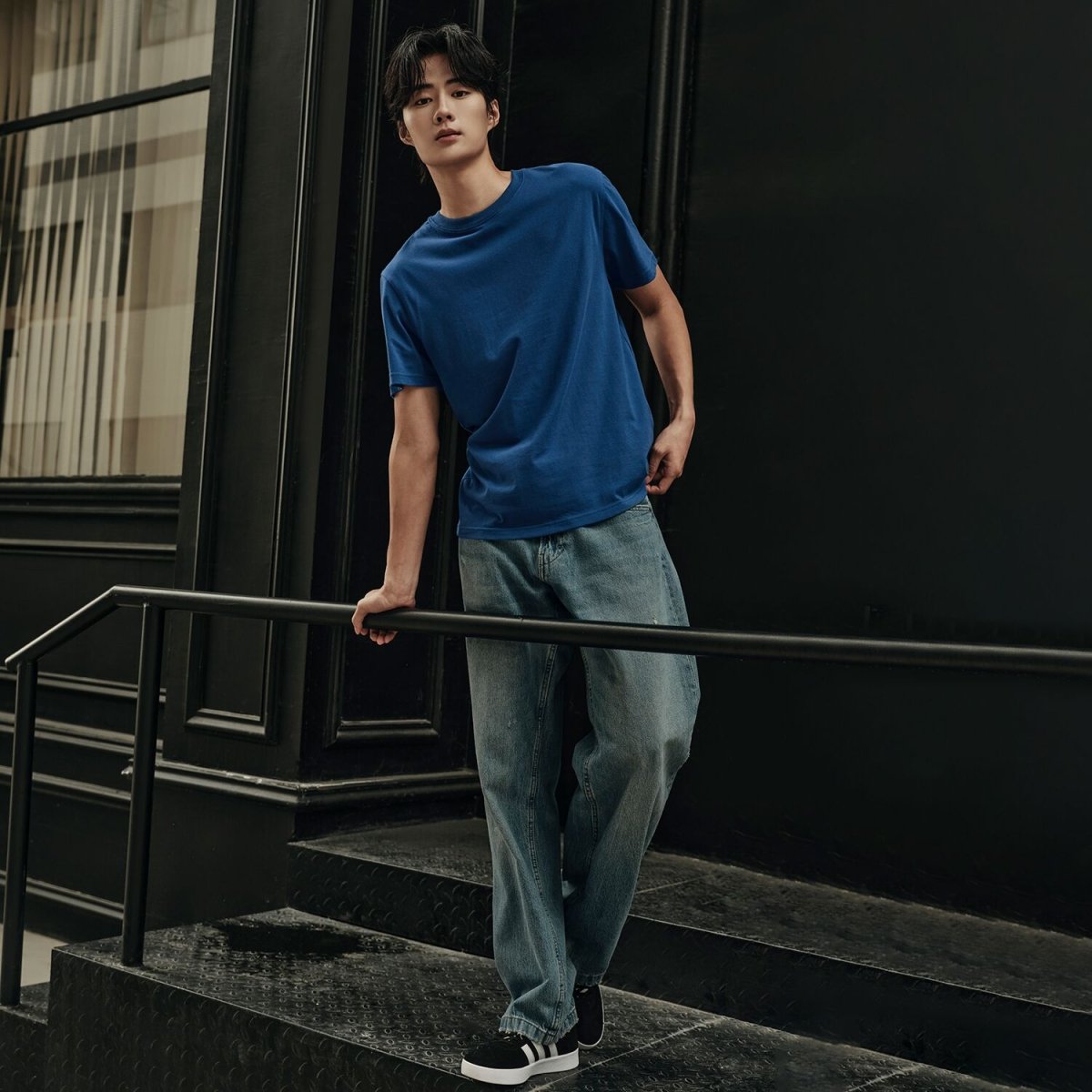 Men’S Slim Fit Tee –Lightweight & Everyday Comfort | Korea Collection - Giordano