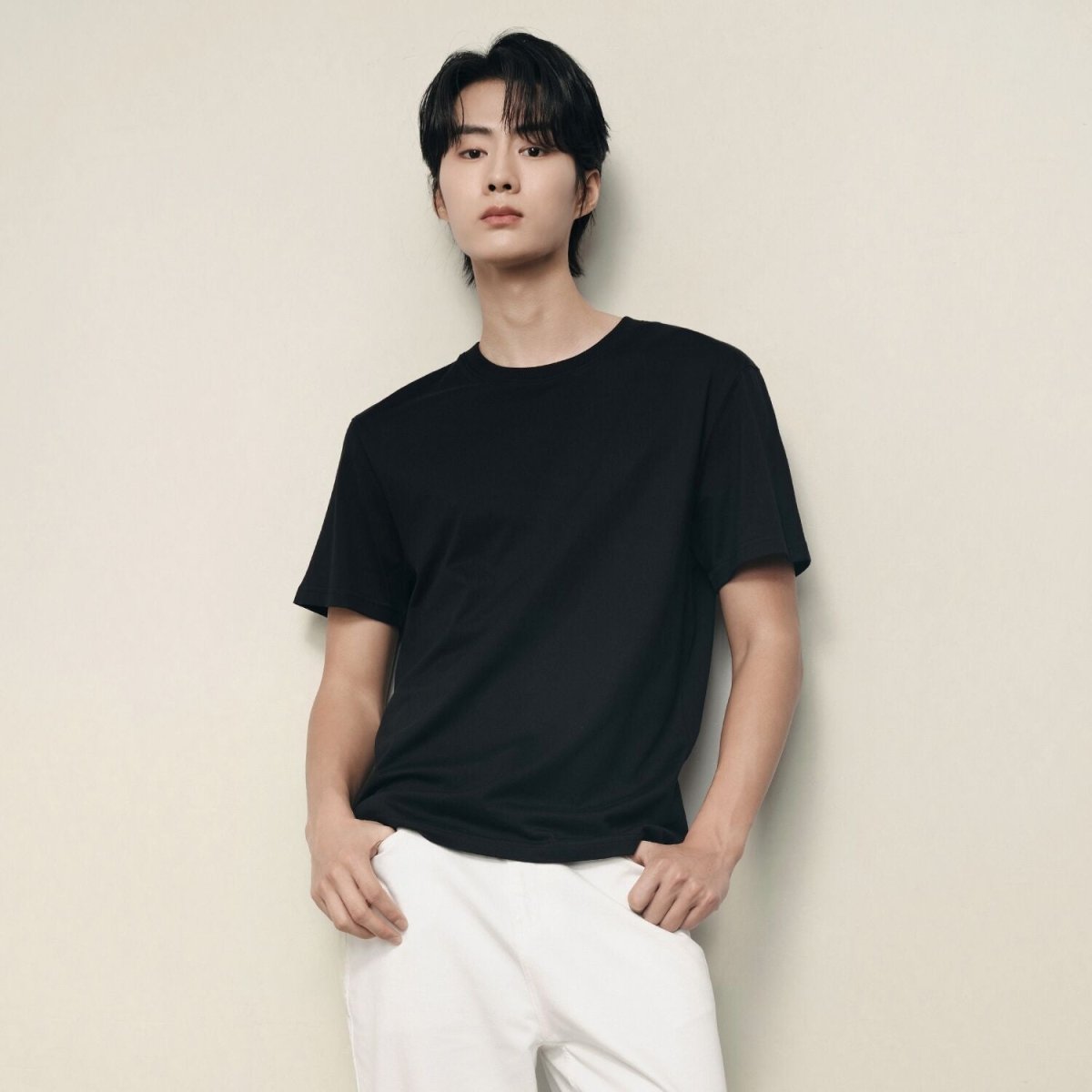 Men’S Slim Fit Tee –Lightweight & Everyday Comfort | Korea Collection - Giordano