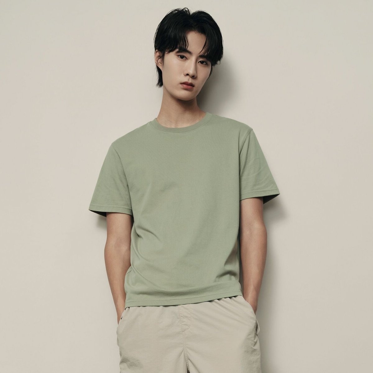 Men’S Slim Fit Tee –Lightweight & Everyday Comfort | Korea Collection - Giordano
