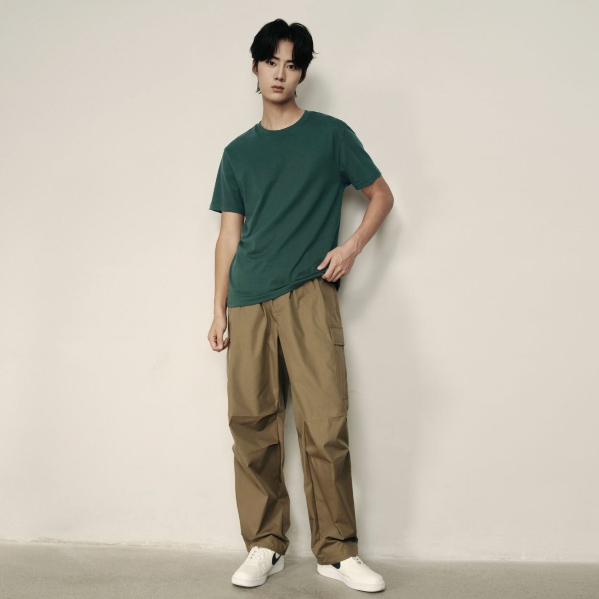 Men’S Slim Fit Tee –Lightweight & Everyday Comfort | Korea Collection - Giordano