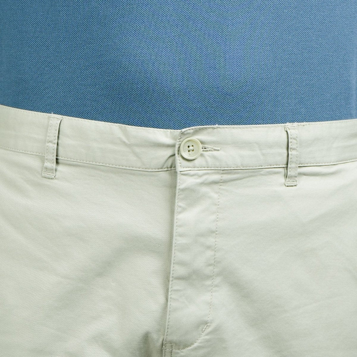 Men's Slim Fit Twill Bermuda Shorts - Giordano