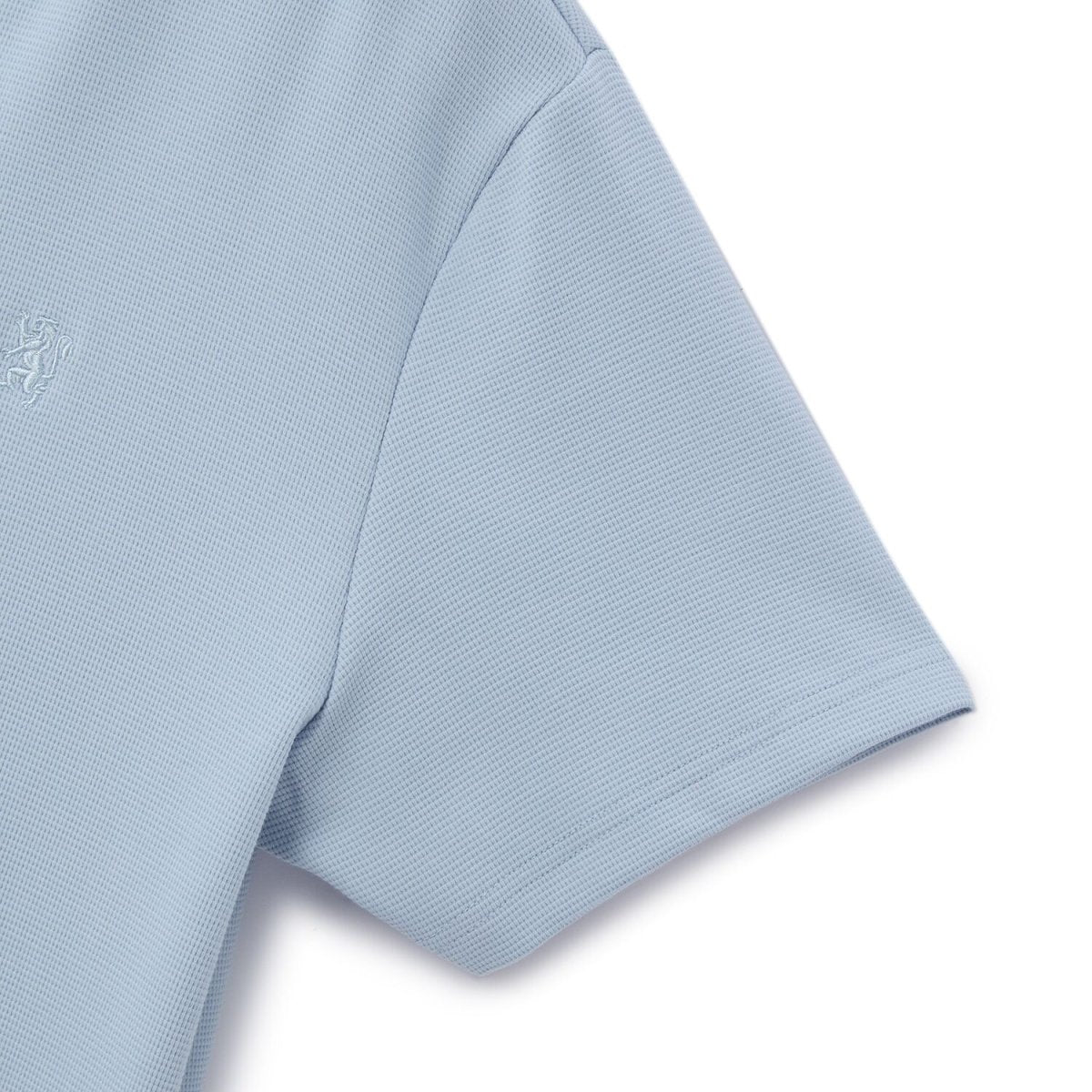 Men’S Slim Fit Waffle Knit Crew Neck Tee - Giordano